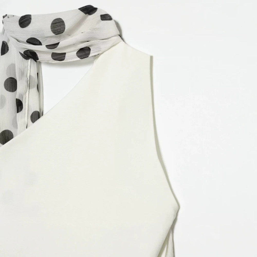 ZARA Hot Sexy Polka Dot Halter Neck Dress